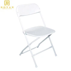 Sewa Kerusi Parti Lipat Luaran Plastik Putih